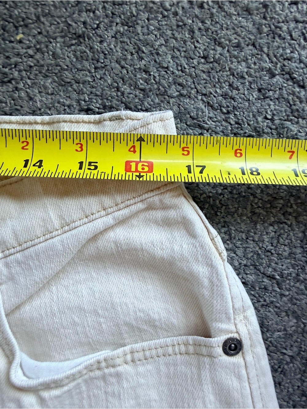 Lee Women's Off-White Straight Leg Jeans - Picture 8 of 11